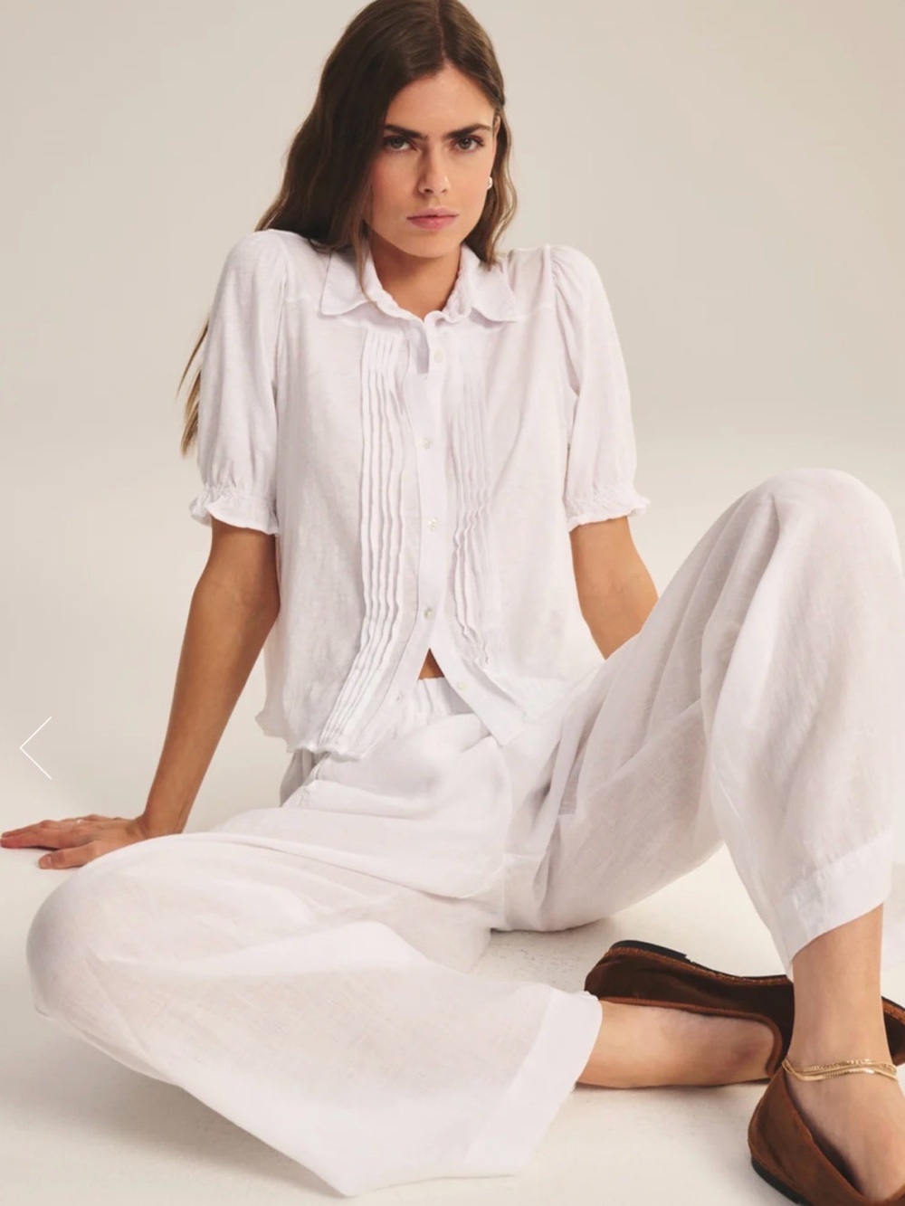 Velvet by Graham & Spencer White Tatum Tee L NWT